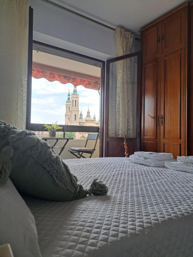 Apartamento Con Vistas Al Pilar Con Aparcamiento Privado Zaragoza Dış mekan fotoğraf