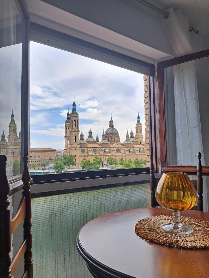Apartamento Con Vistas Al Pilar Con Aparcamiento Privado Zaragoza Dış mekan fotoğraf
